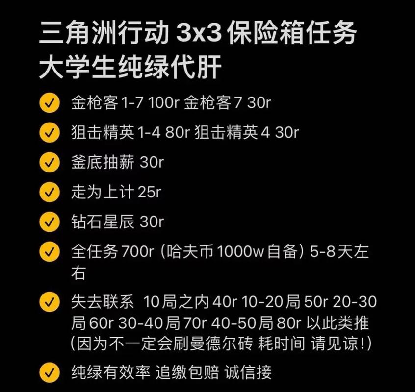 低价代练避坑指南_三角洲行动物资外挂_三角洲行动俱乐部推荐